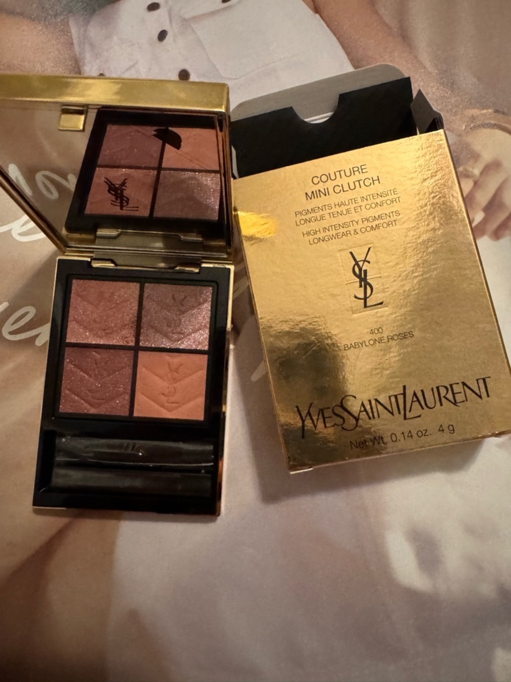 YSL Couture Mini Clutch Luxury Eyeshadow Palette#400 🪴price is firm🪴 - Picture 3 of 3
